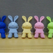 Corea y Japón Cute Rabbit Silicone Chopsticks Holder